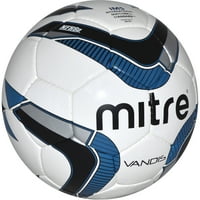 Mitre Vandis NFHS Logo alb negru albastru minge de fotbal
