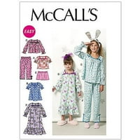 Topuri, rochii, pantaloni scurți și pantaloni McCall' s Pattern pentru copii și fete, CCE