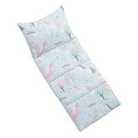 Totul Copii Roz Unicorn Easy Fold Toddler Nap Mat, Fată Preșcolară