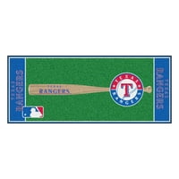 - Alergător de Baseball Texas Rangers 30 x72