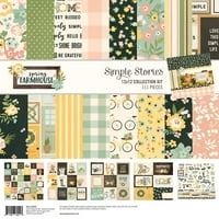 Kit De Colectare Simple Stories 12 X12 - Spring Farmhouse