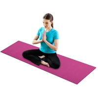 24 68 reversibil dublu strat yoga mat-prune roz