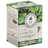 Tradiționale Medicinale Organice Ceai Verde Lemongrass Supliment Pe Bază De Plante, 0. oz