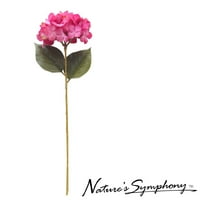 26.5 Nature' s Symphony flori artificiale Decorative Fuchsia culoare hortensie, fiecare