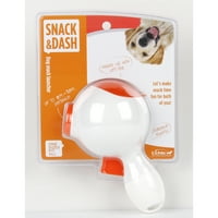 Pet trata Launcher, hrana pentru animale cu distracție câine trata Launcher în alb portocaliu