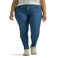 Lee pentru femei Plus Ultra Lu Comfort cu Fle Motion Skinny Leg Jean