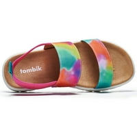 sandale pentru fete Tombik sandale plate pentru copii pantofi Casual de vară Multicolor SUA Big Kid