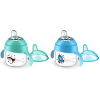 Philips Avent My Little Sippy Toddler Cup, 7oz, pachet 2, luni +, Etapa 2, fără BPA