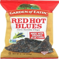 Grădină de Eatin ' Red Hot Blues picant toate Chips-uri Tortilla naturale, 8. oz