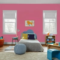 ColorPlace Vopsea Clasică Pentru Pereți Și Ornamente Interioare, Roz Kissable, Satin, Galon