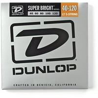 Dunlop-Dbsbn-set de corzi de bas din Oțel Nichelat Super strălucitor - .40-.120