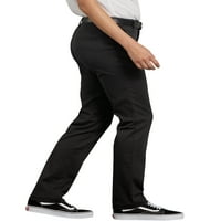 Autentic Dickies femei curbați Stretch Twill Picior drept serviciu pantalon