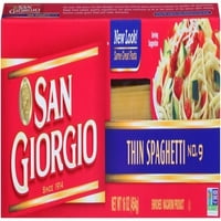 San Giorgio Paste Subțiri De Spaghete, Cutie De 16 Uncii