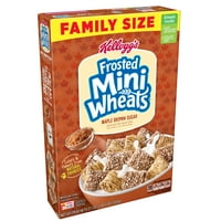 Cereale pentru micul dejun Kellogg, Mini-grâu Mat, zahăr brun de arțar, Oz