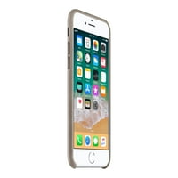 Husă din piele Apple pentru iPhone SE, iPhone și iPhone-Taupe