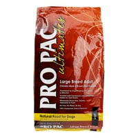 Pro Pac Ultimates făină de pui și orez brun Formula hrană uscată pentru câini de rasă mare, lb