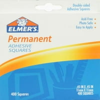 Pătrate adezive permanente Elmer, 400pk