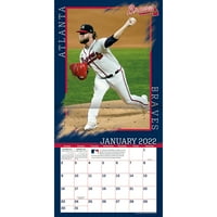 Calendarul De Perete Al Echipei Atlanta Braves Turner Sports