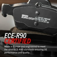 Oprire frontală Euro-Stop ECE-R Kit de plăcuță de frână și Rotor certificat ESK7195