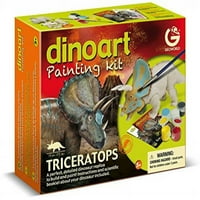 Kit De Vopsire Geoworld Dinoart Triceratops
