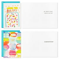 Sortimentul Hallmark Birthday Cards, Carduri cu plicuri