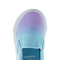 Wonder Nation fetiță și fată mare Casual Slip-on Twin Gore platformă adidaș