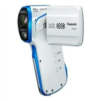 Panasonic HX - Wa-cameră video-1080p-14. MP - zoom optic-card flash-sub apă până la 16ft-alb