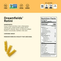 Paste Rotini Dreamfields, vegane cu fibre 5g, 13. oz