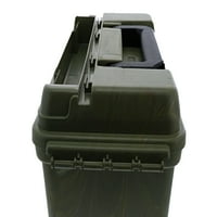 Plano Large Ammo Bo cu sigiliu O-Ring, zăvor din alamă și construcție durabilă, deține mai multe calibre, Verde