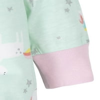 Gerber nou-născuți și fetițe Sleep 'n Play Footie Pijamale, pachet 2
