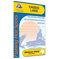 Caddo Lac De Pescuit Hartă