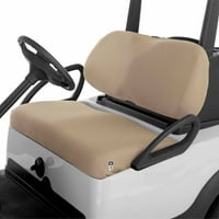 Accesorii Clasice Fairway Diamond Air Mesh Golf Cart Capacul Scaunului, Lumina Kaki