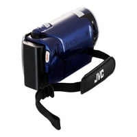 Everio GZ-HM450AUS-cameră video-720p-1. MP-zoom optic-Konica Minolta-flash GB-card flash-albastru