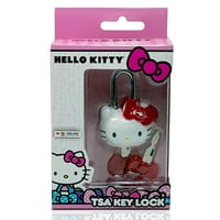 Hello Kitty fete TSA aprobat Bagaje Lock Lock lacăt-TLLKHK001