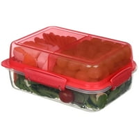 Sistema Lunch Stack Container de depozitare a alimentelor cu capac, Coral