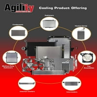 Agility Piese Auto motor de răcire ventilator de asamblare pentru Hyundai modele specifice
