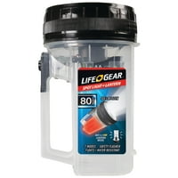 Life + Gear Lg03-10161-CLE 80-Lumen ar-Tech Spotlight + lanternă și pachet AA UPG
