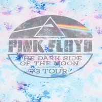 Tricou Grafic Pink Floyd Girls Tie-Dye, Mărimi 4-16