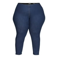 Sofia Jeans femei Plus Dimensiune Roz Curvy talie înaltă Pull-On glezna Jeggings