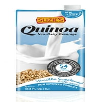 Suzie ' s Vanilla quinoa Milk Beverage, 33. Oz