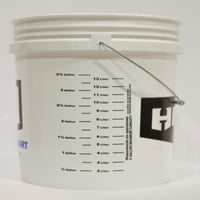 Hart 5gal găleată de Plastic cu măsurători