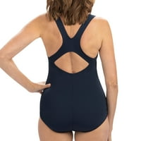 Dolfin Aquashape costum de baie conservator solid pentru femei în Bleumarin, Mărimea 24