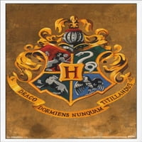 Lumea Vrăjitorilor: Harry Potter-Afișul De Perete Hogwarts Crest, 22.375 34