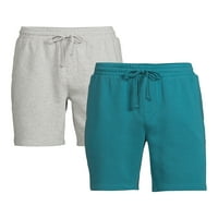Pantaloni scurți de Jogger pentru bărbați și bărbați mari, fără limite, pachet de 2
