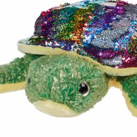 Mod De A Sărbători Sequined Sea Turtle Valentines Jucărie De Pluș