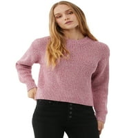 Free Assembly femei Marled indesata Crewneck Pulover
