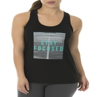 Athletic Works femei Fitspiration active Graphic Tank