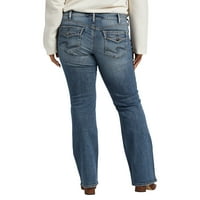 Silver Jeans Co. Plus Dimensiune Britt Low Rise Slim Bootcut Blugi Talie Dimensiuni 12-24