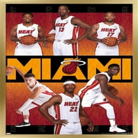 Miami Heat-Afiș De Perete Al Echipei, 22.375 34