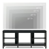 Suport TV pentru centru de divertisment TV masă consolă TV din lemn cu depozite pentru living dormitor, 70